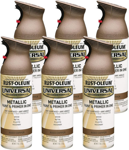 Rust-Oleum 302151 Universal All Surface Clear Topcoat Spray, 11 oz, Dead Flat Clear - Colors B