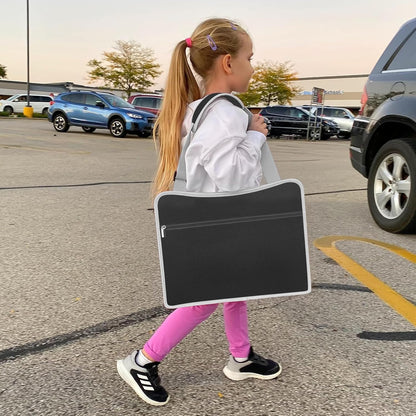 MENZOKE Kids Travel Tray for Toddler Car Seat, Road Trip Activities for Kids with iPad Holder Stand & Dry Erase Board, Road Trip Essentials Accessories Lap Tray as Travel Gifts for Kid, Pink