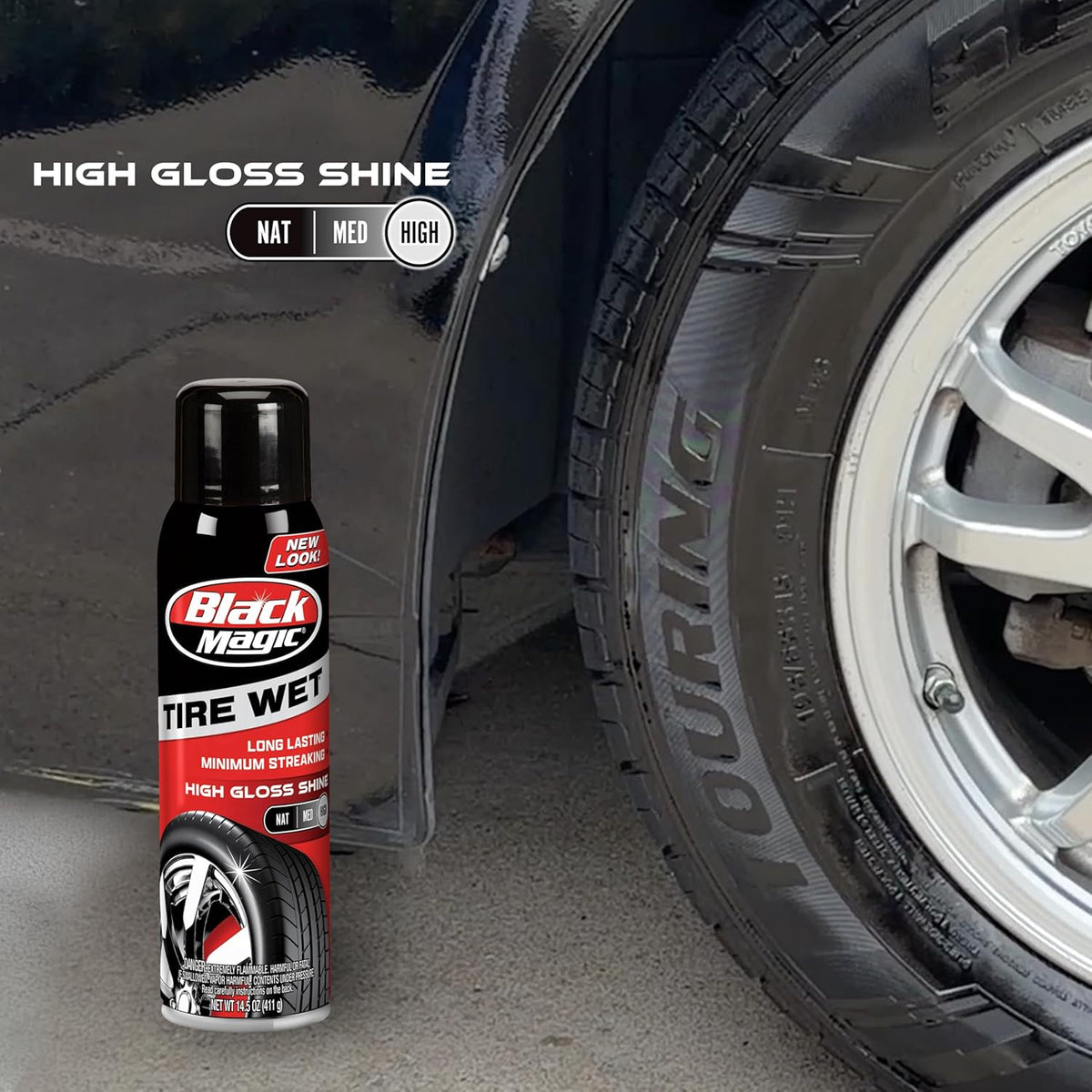 Black Magic 120218 No Scrub All Wheel Cleaner, 23 oz. (Pack of 2) - No Scrubbing Needed, Just Apply, Hose Off and Wipe for Clean Wheels Every Time