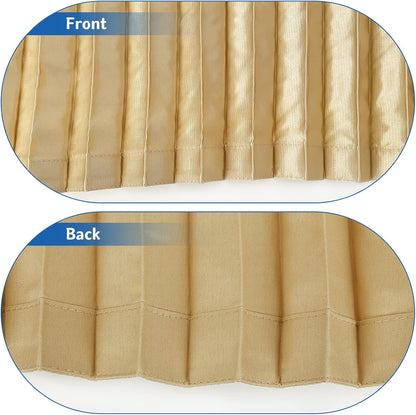 ZATOOTO Suede Car Window Shades 4PCS - Car Window Covers for Ultimate Privacy, UV Protection, and Heat Insulation, Side Window Sun Shade Perfect for Camping, Travel, Baby Safety, and Daily Use
