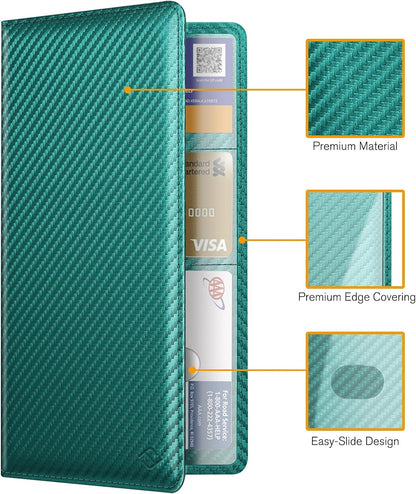 FINPAC Car Registration and Insurance Card Holder, Vehicle Glove Box Card Organizer Wallet Automobile Accessories for License