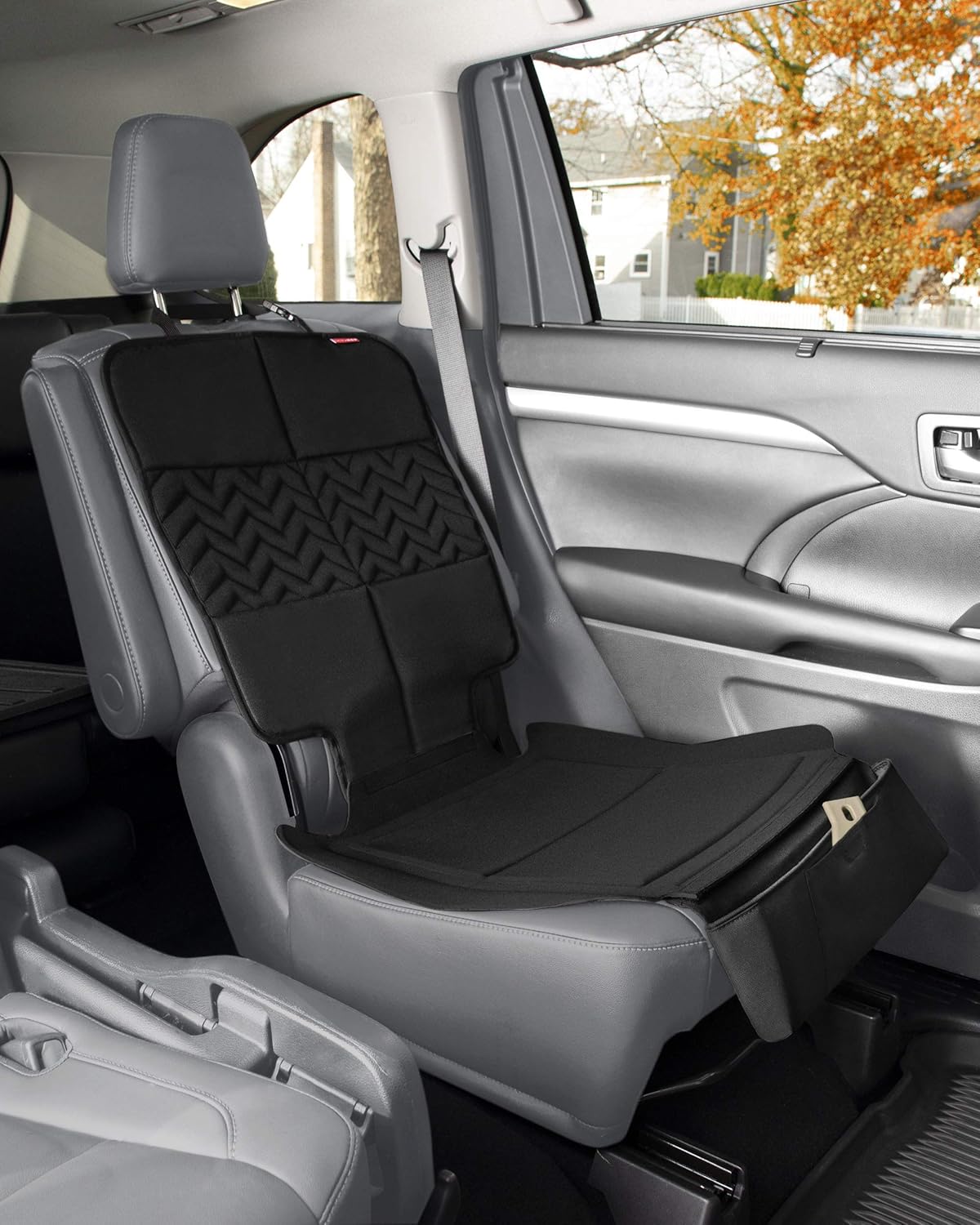Skip Hop Back Seat Car Organizer, Style Driven, Black, 0.6 lb