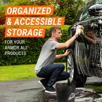 Armor All Heavy Duty Car Wash Bucket - 3.5 Gallon