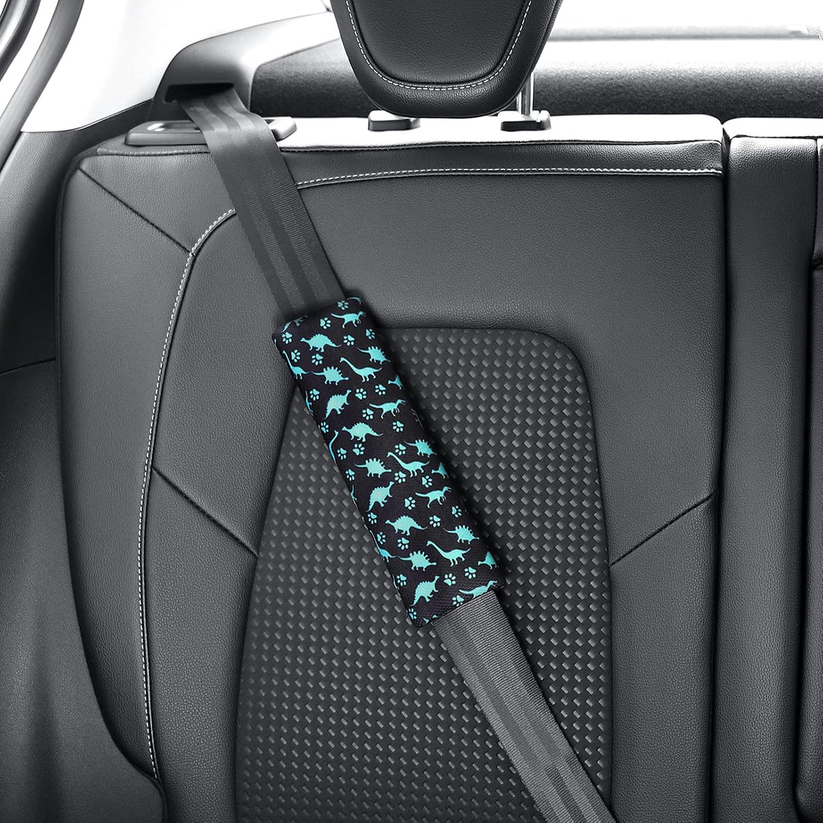 Accmor Car Seat Straps Shoulder Pads for Baby Kids,Soft Seat Belt Covers for Children, Car Seat Strap Covers for Girls Boys