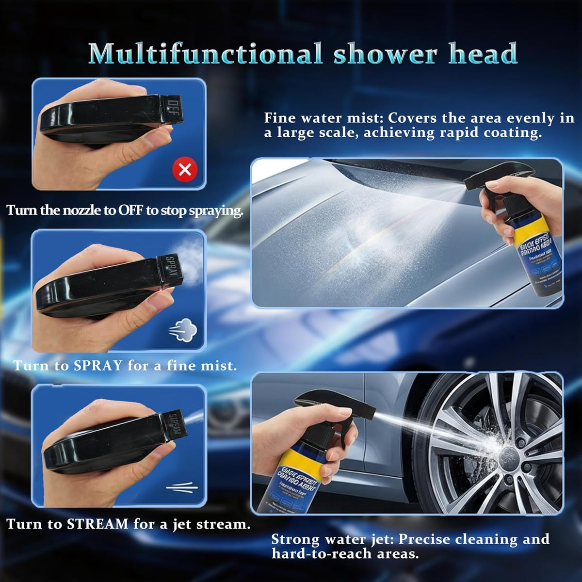 Headlight Restoration Kit, Headlight Cleaner: Erase Yellowing & Oxidation Restores Clarity with Long-Lasting UV Shield Headlight Cleaner and Restorer kit, Advanced Car Headlight Restoration Kit