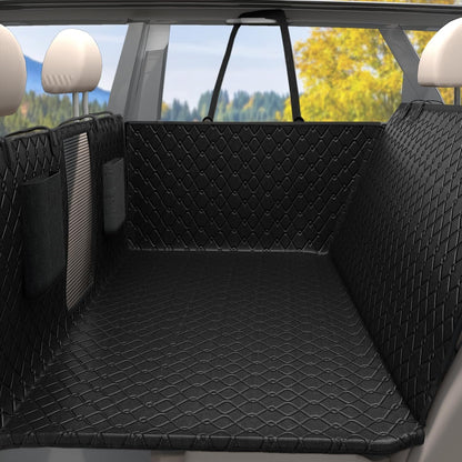 petalage Bench Dog Car Seat Cover for Back Seat Waterproof Seat Covers Durable Scratch Proof Nonslip, Protector for Pet Fur & Mud Washable Backseat Cover for Cars Armrest Compatible