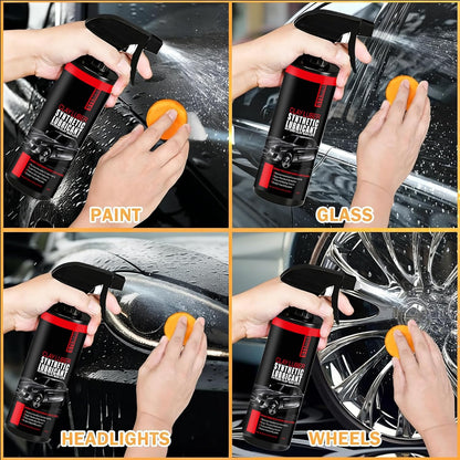 10 Pack Premium Clay Bar Kit - 16oz Synthetic Lubricant, Towels & Gloves - Car Detailing Kit for Cars, SUVs, RVs & Trucks - Removes Contaminants for Glass-Like Shine