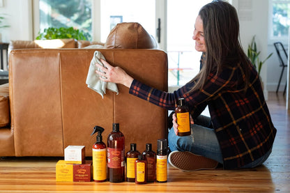 Leather Honey Lint-Free Application Cloth: Microfiber Cloth for Use with Leather Conditioner and Cleaner. Made in The USA Since 1968
