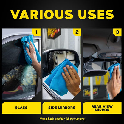 Meguiar's Perfect Clarity Glass Cleaner, Keep Windows, Windshields, and Mirrors Gleaming using a Premium Anti-Hazing Formula that Leaves a Superior Streak Free Finish, 24 Oz