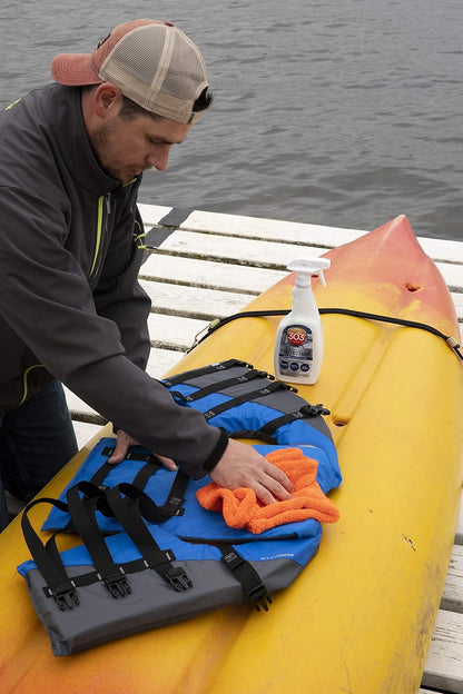 303 Products Marine Aerospace Protectant Spray, UV Protection for Boat Vinyl & Surfaces – Repels Dust, Dirt & Staining, Matte Finish, Restores Like-New Appearance, 32 oz