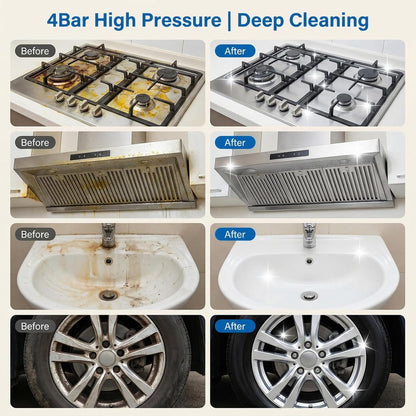 Steam Cleaner, 15s Heat-Up, 1.9QT Tank, 3Level Adjustable Handle, with 16PCS Accessories, Portable Steamer for Cleaning, Steam Cleaner for Home, Car Detailing, Dirt, Grease, Grout, Tile （blackgold）