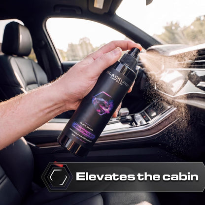 Blackline Car Care - Ocean Breeze Car Air Freshener Spray, Premium Odor Eliminator for Cars, Trucks, RVs, SUV, or Home Use - 8 fl OZ - Air Freshener - Ocean Breeze Spray