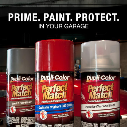 Dupli-Color EBCL01257 Clear Perfect Match Automotive Top Coat - 8 oz. Aerosol - Colors D