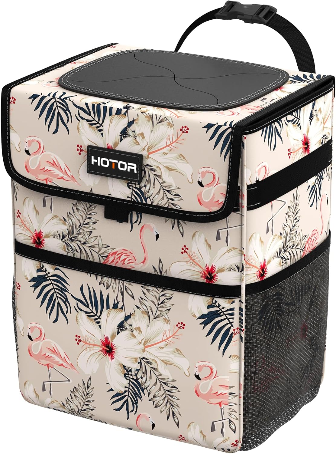 HOTOR Car Trash Can - Leak-Proof Car Organizer and Storage Bag for The Back/Front/Console of Any Cars,Sedans, SUVs & Trucks Easy-to-Install Car Accessory Interior