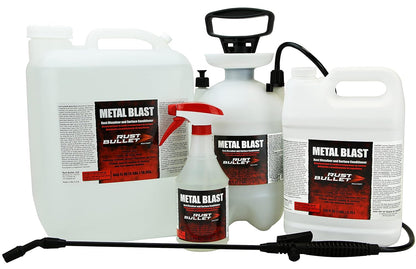 RUST BULLET Metal Blast - 24 Oz - Rust Remover & Metal Prep, Cleaner & Conditioner for Superior Adhesion, Eliminates Grease, Contaminants & Corrosion