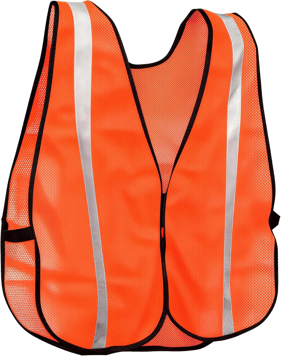 KAYGO High Visibility Safety Vest 1-Inch Reflective Strips Front/Back, KG0008, Breathable Mesh, One Size, Unisex