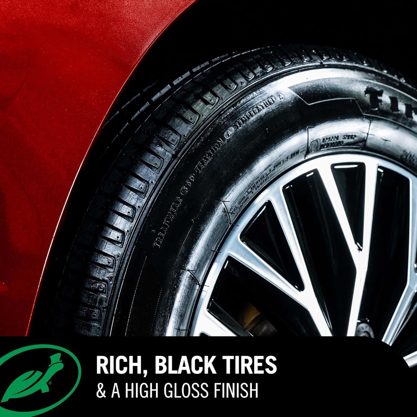 Turtle Wax T217RA Wet'n Black Ultra Wet Tire Shine - 23 Fl Oz.