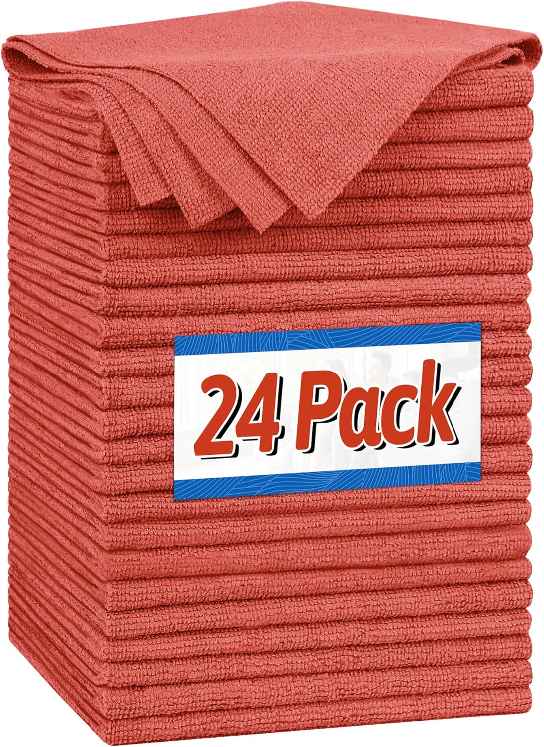 FIXSMITH Shop Towels, Pack of 200, Grey Microfiber Cleaning Cloth Bulk, Microfiber Towels for Cars, All-Purpose Absorbent Cleaning Rags, Dust Cloth for Automotive, Mechanic, Garage, 11.5 x 11.5 inch