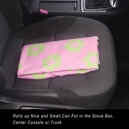Car Seat Cover Protector Front Seats,for Gym Workout,Running,Swimming,Beach and Hiking,Waterproof Sweat Towel Bucket Seat Covers for Cars SUV Trucks (Black, 1Pcs)