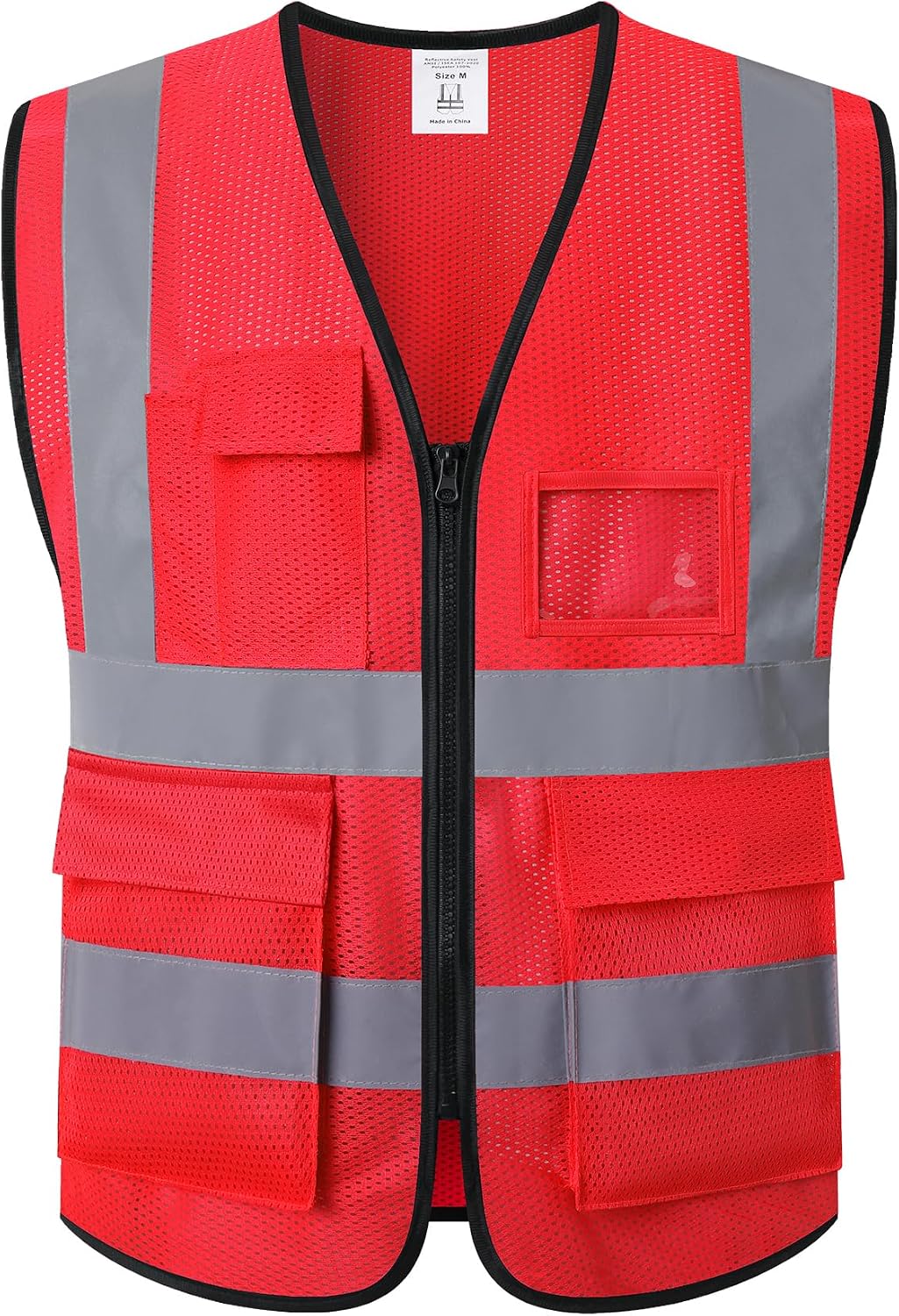 Reflective Safety Vest for Men Women Construction Vest Meet ANSI/ISEA Standard