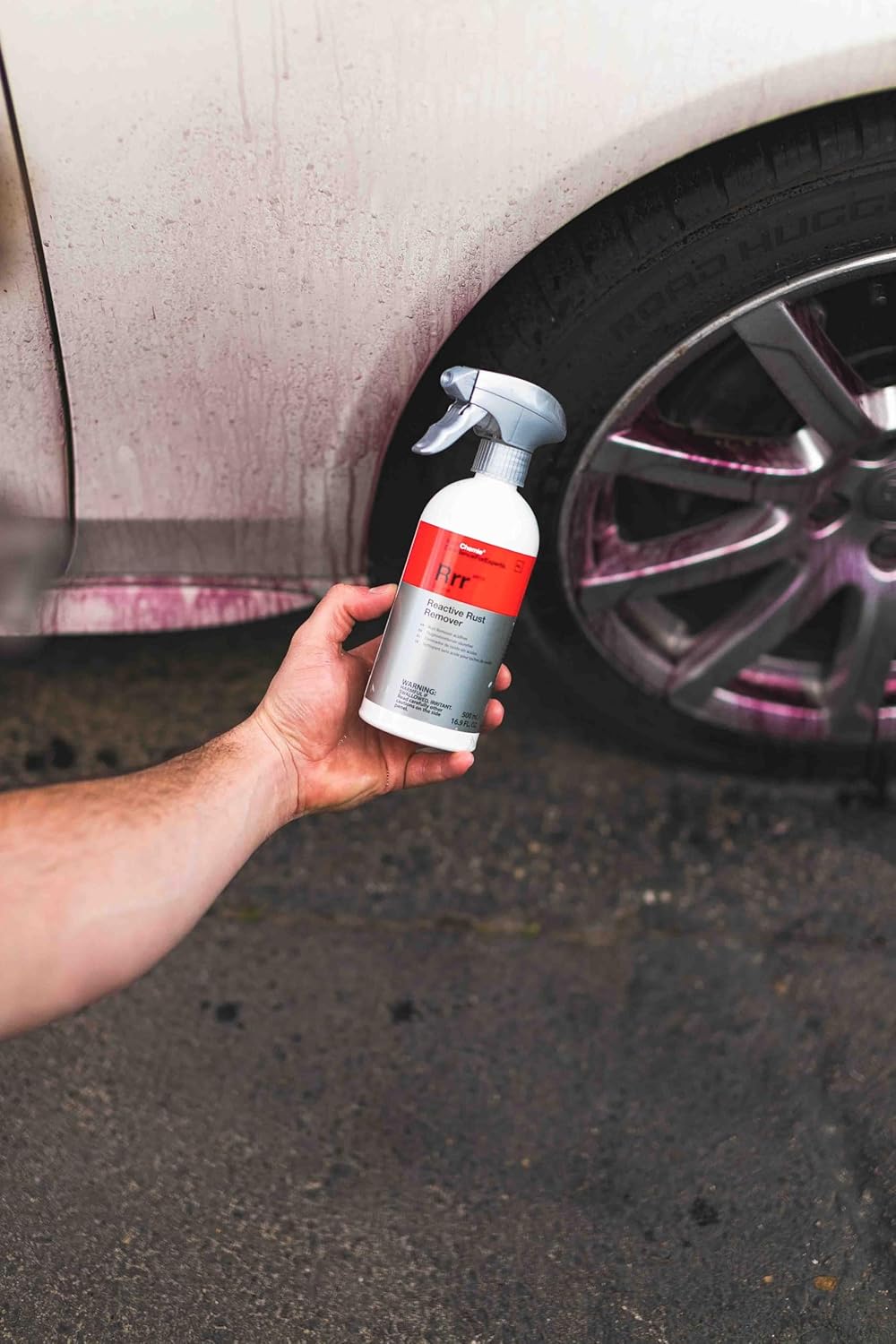 KOCHCHEMIE - Reactive Rust Remover - pH Neutral Cleaner; Use for Rust, Metal Particles, Burnt-in Brake Dust and Other Pollutants; Gentle Formula (500 milliliters)