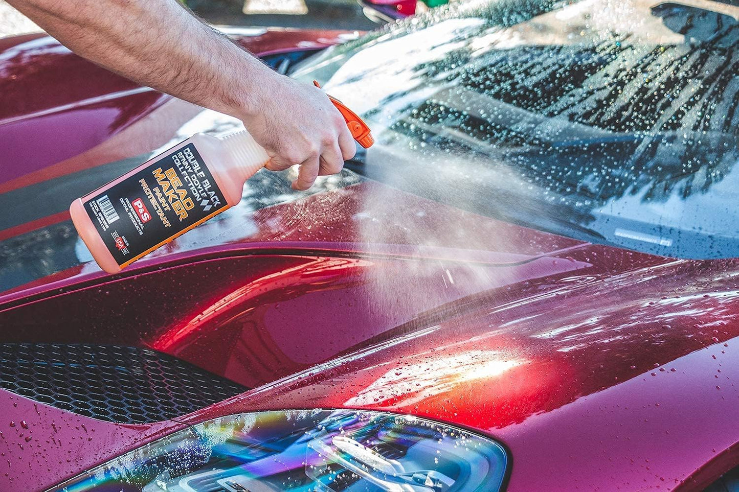 P&S Bead Maker Paint Sealant – Easy Spray & Wipe Protectant for Cars, Boats & RVs – Hydrophobic Gloss & UV Protection – Safe for All Surfaces - 1 Gallon