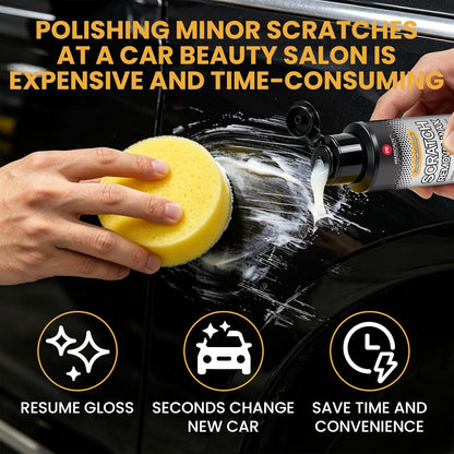 Car Scratch Remover & Polishing Kit – DIY Friendly, Repairs Light Scratches, Restores Shine & Protects Clear Coat, Save on Body Shop, Includes Sponges & Towels (100mL)