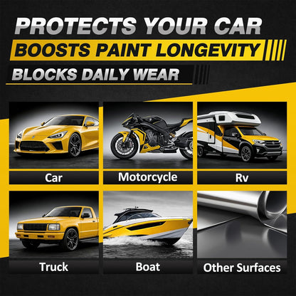 Extremely Hydrophobic Ceramic Coating, Multi-Use Ceramic Spray Coating for Vehicle, Boat, RV & Motorcycle, Adds High Gloss, Car Detailing Spray 16 oz