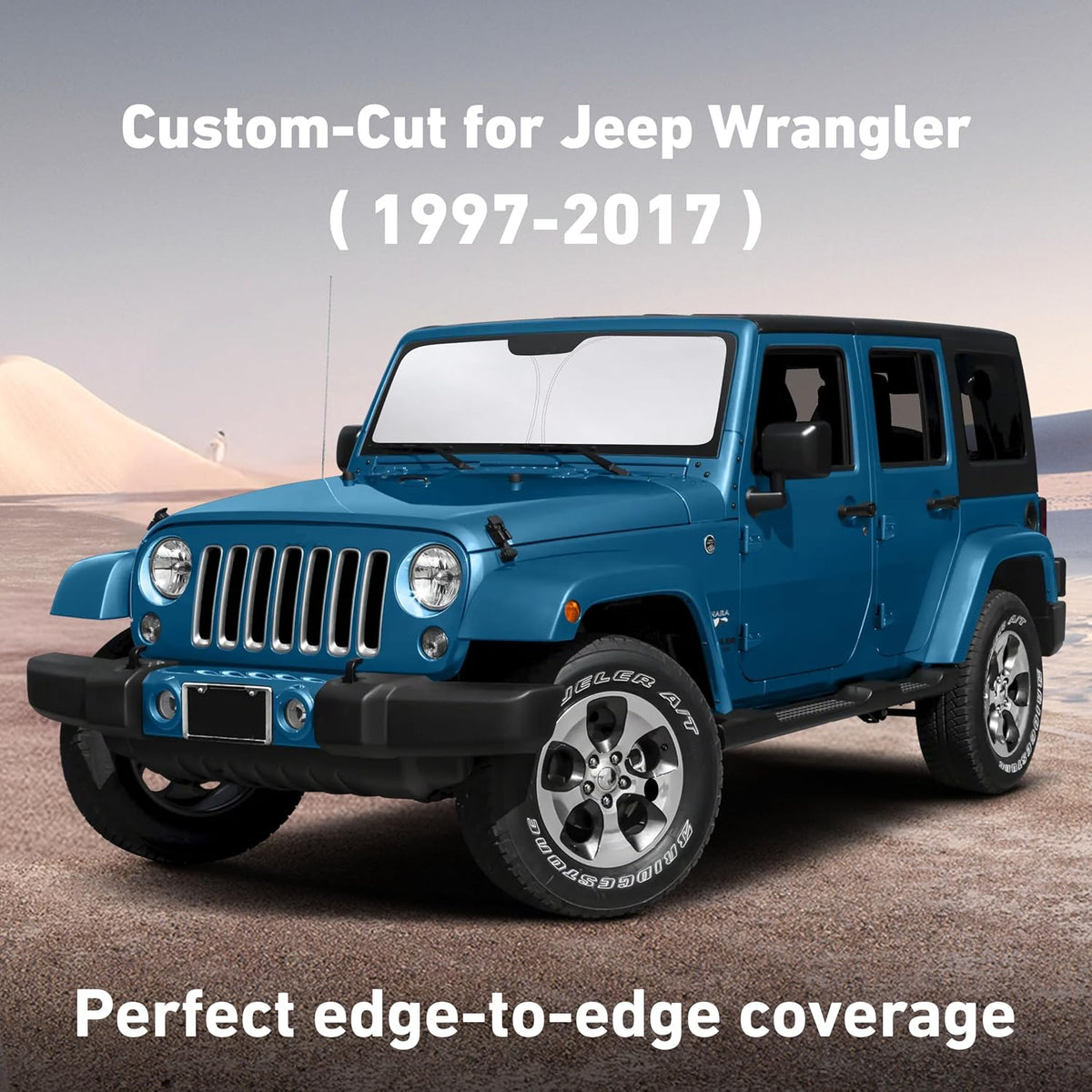 EcoNour Car Windshield Sun Shade | 2025 Upgraded Innovative No-Light-Pass Technology for Maximum Coverage | Foldable Sun Shade Keeps Your Vehicle Cool | Must-Have Car Accessories | Small (59" x 29") - Colors H