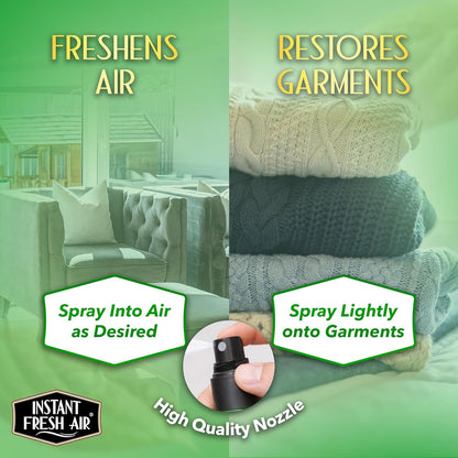 Smoke Vanish - Smoke Odor Eliminator & Weed Smell Eliminator Spray - Removes Smokey Odor Instantly - Eco-Friendly - For Home, Car, Clothes & Travel - Fresh Mist Scent - 4 oz.