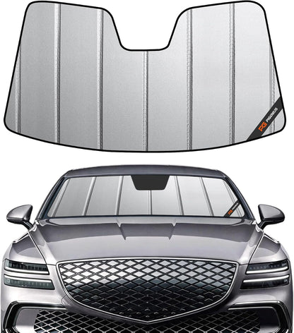 Pigenius Windshield Sun Shade for Genesis G80 2017-2020 Front Window Sunshade - AstraGuard
