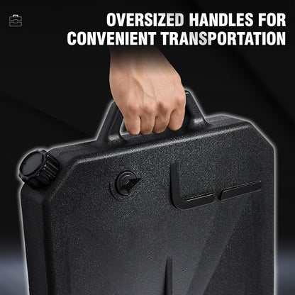 TCT-MOTORPARTS 10 Quart ABS Oil Drain Pan w/Spout Low Profile Fit for Harley Road King Electra Street Road Glide Ultra Limited Dyna Freewheeler CVO Tri Glide Heritage Softail Fat Bob