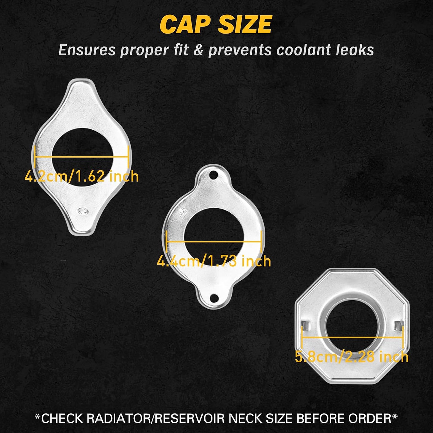 18-Piece No Spill Engine Oil Funnel Kit, 1.59QT/ 1.5L Automotive Coolant Funnel Set, 12 Adapters, Elbow Fitting, Arrow Screen & Magnetic Tray, Compatible with GM, Ford, BMW, Audi, Land Rover Etc
