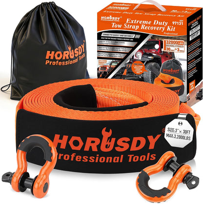 HORUSDY 25FT Jumper Cables, 1-Gauge 800A Heavy Duty Jumper Battery Cables 25 Ft Booster Jump Start, Reverse Polarity Protection - ETL Certified