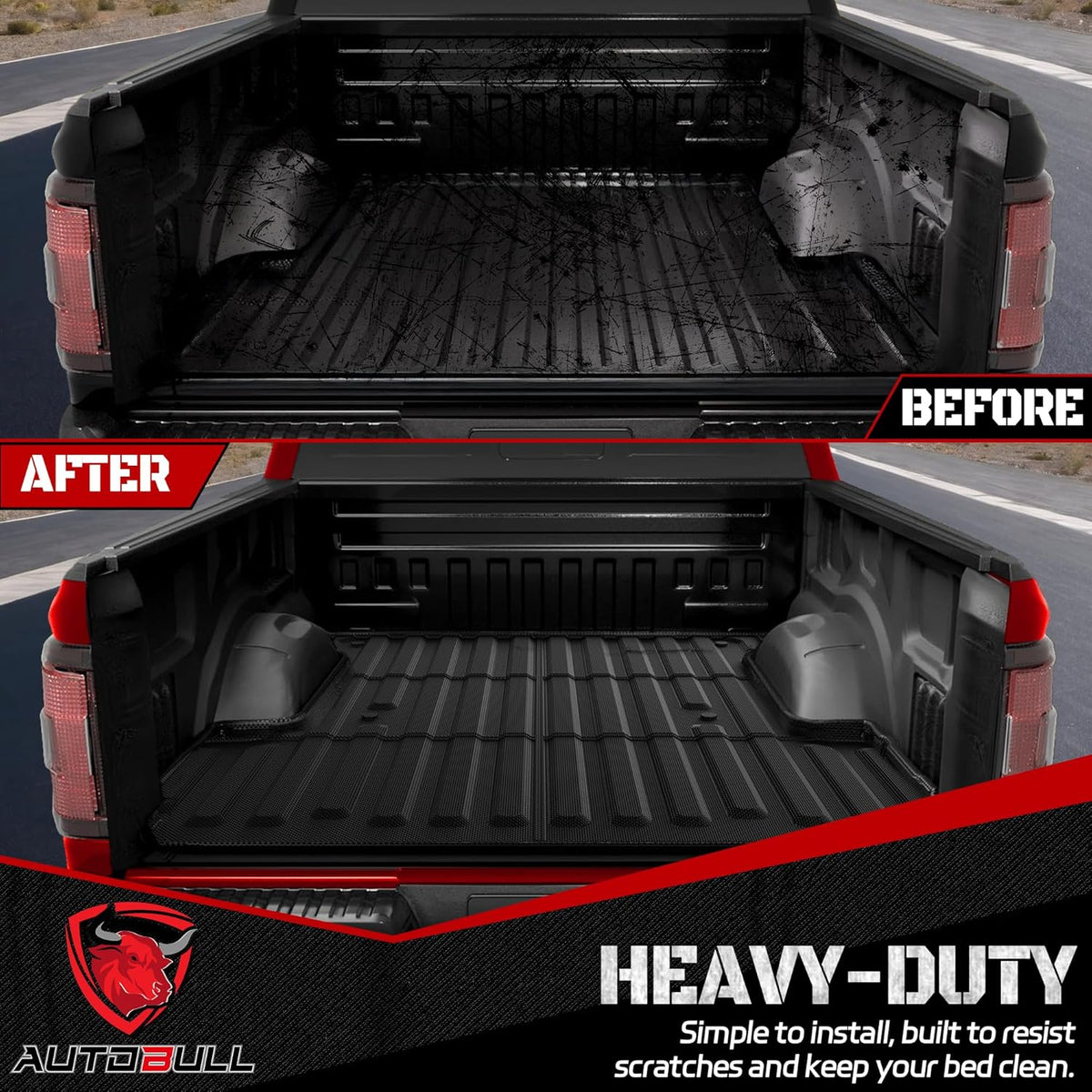 Cargo Liner Compatible with 2015-2024 Ford Edge Cargo Mat，All Weather Protection Trunk Liner Rear Trunk mat，Black