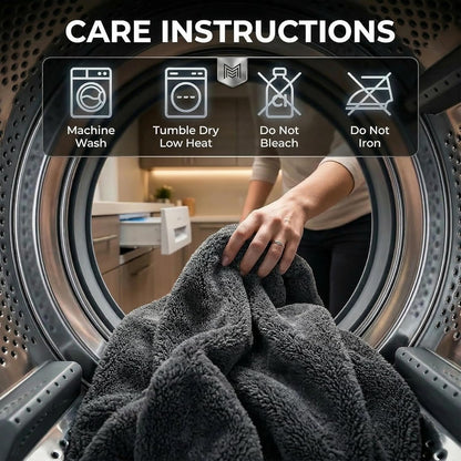 Twisted Microfiber Towel, Premium Microfiber Towels for Cars, Car Drying Towel, Ultra Absorbent Quick Dry Towel, Drying Cloths Auto Detailing for Streak Free Auto Finish