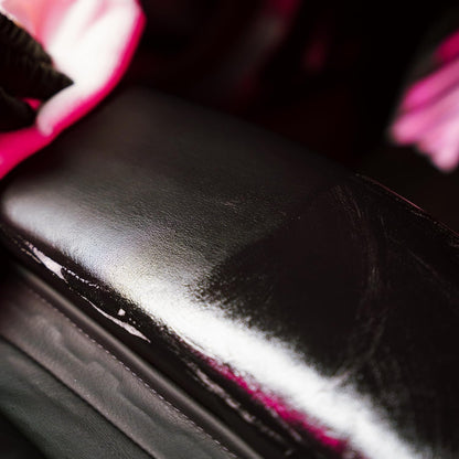 GYEON LeatherCleaner Strong Deep Cleaning Pre‑Coating Leather Cleaner for Cars Removes Oil Dirt Discoloration Interior Safe Matte Finish Surface Prep for Coating Strong Automotive Leather Treatment