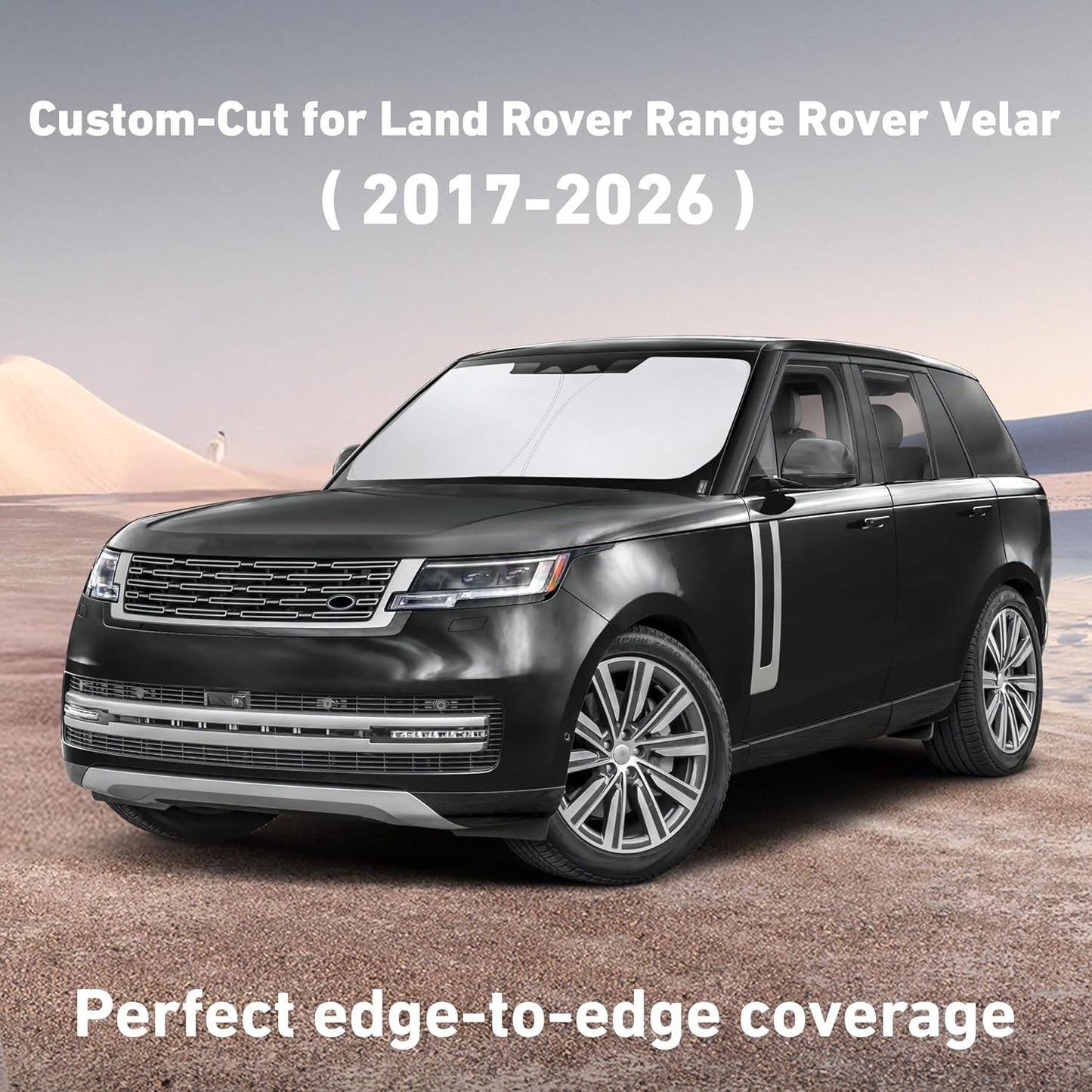 EcoNour Car Windshield Sun Shade | 2025 Upgraded Innovative No-Light-Pass Technology for Maximum Coverage | Foldable Sun Shade Keeps Your Vehicle Cool | Must-Have Car Accessories | Small (59" x 29") - Colors G