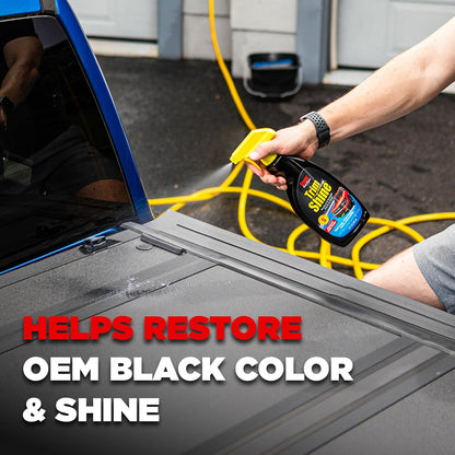 Stoner Car Care 92034-2PK Trim Shine – Black Trim and Plastic Restorer for Cars – Vinyl and Plastic Trim Protectant Coating for Interior and Exterior Use – Water-Based Formula – 22 fl oz (Pack of 2)