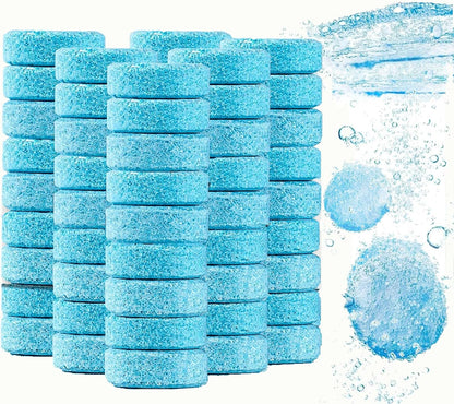 200pcs Car Windshield Washer Tablets - Washer Fluid Tablets Glass Cleaner Concentrate Car Windshield Wiper Fluid Cleaner Automotive Glass Cleaner