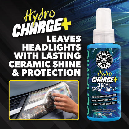 Chemical Guys Headlight Restore and Protect - Cleans, Restores Clarity, and Protects Headlights from Future Fading, Safe for Trucks, SUVs, Motorcycles, RVs & More - 16 oz