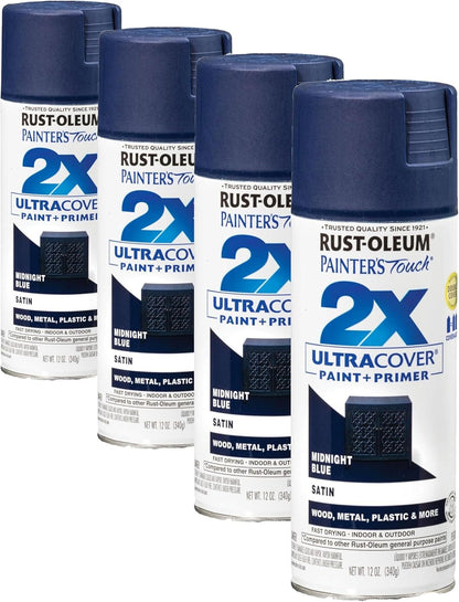Rust-Oleum 334029 Painter's Touch 2X Ultra Cover Spray Paint, 12 oz, Gloss Clear - Colors B