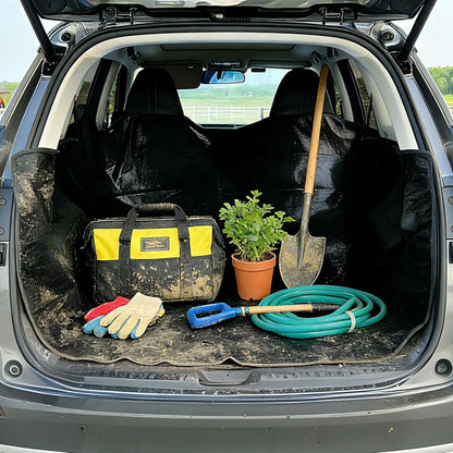 Cargo Mat Liner - Universal Waterproof Car Rear Trunk Protector Durable Heavy Duty SUV Mat, 80" W x 70" D