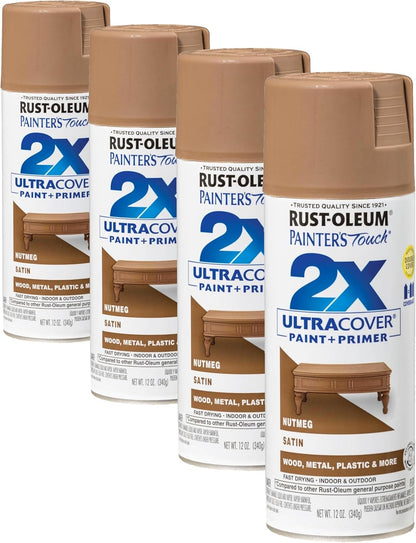 Rust-Oleum 334029 Painter's Touch 2X Ultra Cover Spray Paint, 12 oz, Gloss Clear - Colors A