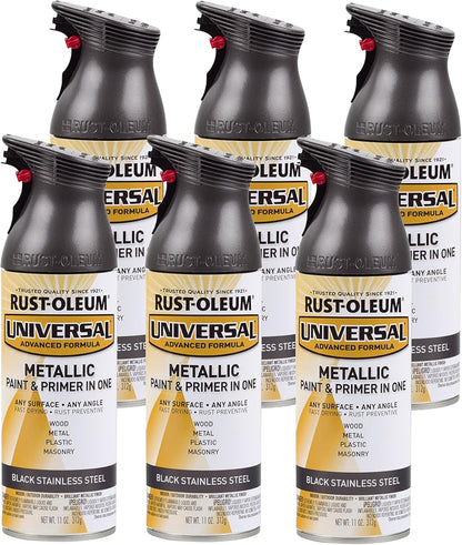 Rust-Oleum 302151 Universal All Surface Clear Topcoat Spray, 11 oz, Dead Flat Clear - Colors A