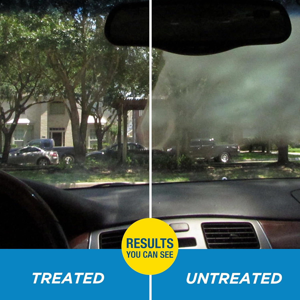 Rain-X AF21106D Glass & Mirrors Anti-Fog Treatment, Prevents Fogging & Steaming on Windshield and Visors, Improves Visibility, Great for Auto & Home