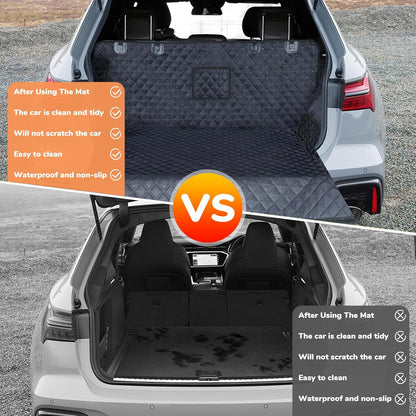 SUV Cargo Liner for Dogs, 200 * 135cm Pet Dog Car Seat Cover with Side Flaps for SUVs Backseats, Dog Car Trunk Seat Protector Cover Mat for Universal Car Trunk Pet (79inch*53.14inch)