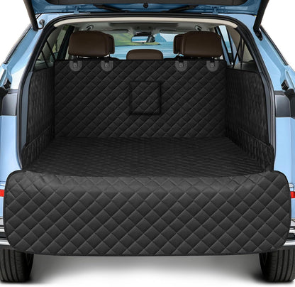 Dog Car Seat Cover, 2 Pack Waterproof Pet Front Seat Car Cover, Full Protection Dog Seat Protector with Side Flaps, Universal Size for Cars, Trucks, SUVs