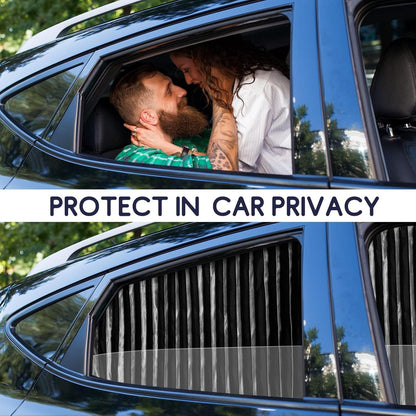 ZATOOTO Suede Car Window Shades 4PCS - Car Window Covers for Ultimate Privacy, UV Protection, and Heat Insulation, Side Window Sun Shade Perfect for Camping, Travel, Baby Safety, and Daily Use