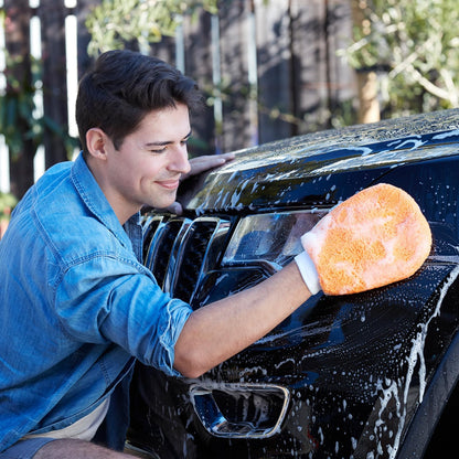 Armor All Microfiber Car Wash Mitt, Car Wash Supplies for Cars, Trucks and Motorcycles
